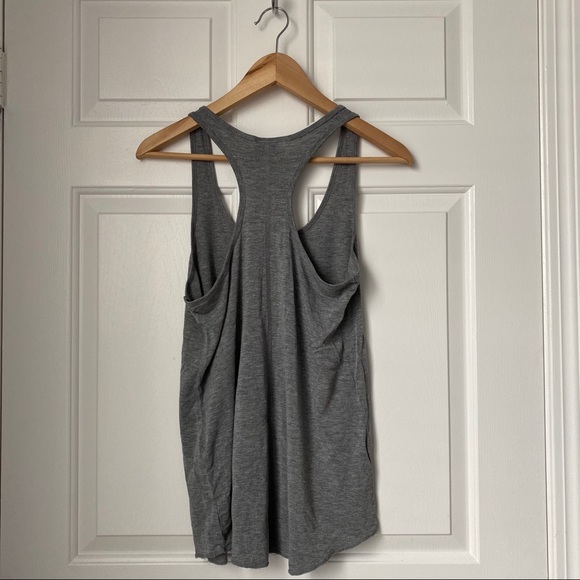 Mossimo Gray Racerback Tank - Picture 2 of 3